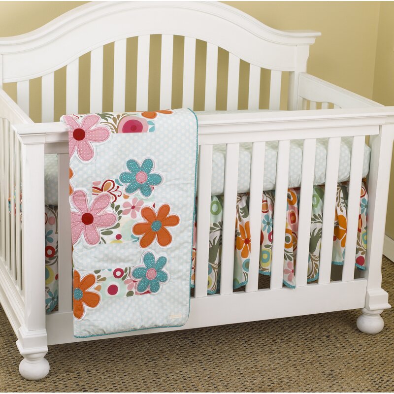 7 piece crib bedding set