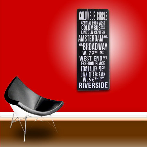 Vandue Corporation Modern Home Retro Subway Sign - New York City ... Vandue Corporation Modern Home Retro Subway Sign - New York City ...