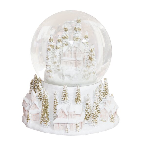 The Seasonal Aisle Village Scene Snow Globe | Wayfair.co.uk