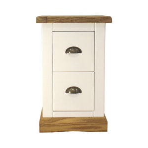Nachttisch mit 2 Schubladen von Hazelwood Home