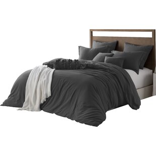 Grey Jersey Duvet Cover Wayfair