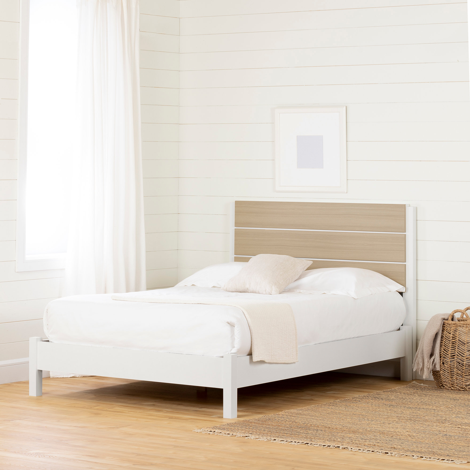 South Shore Munich Full Low Profile Platform Bed | Wayfair