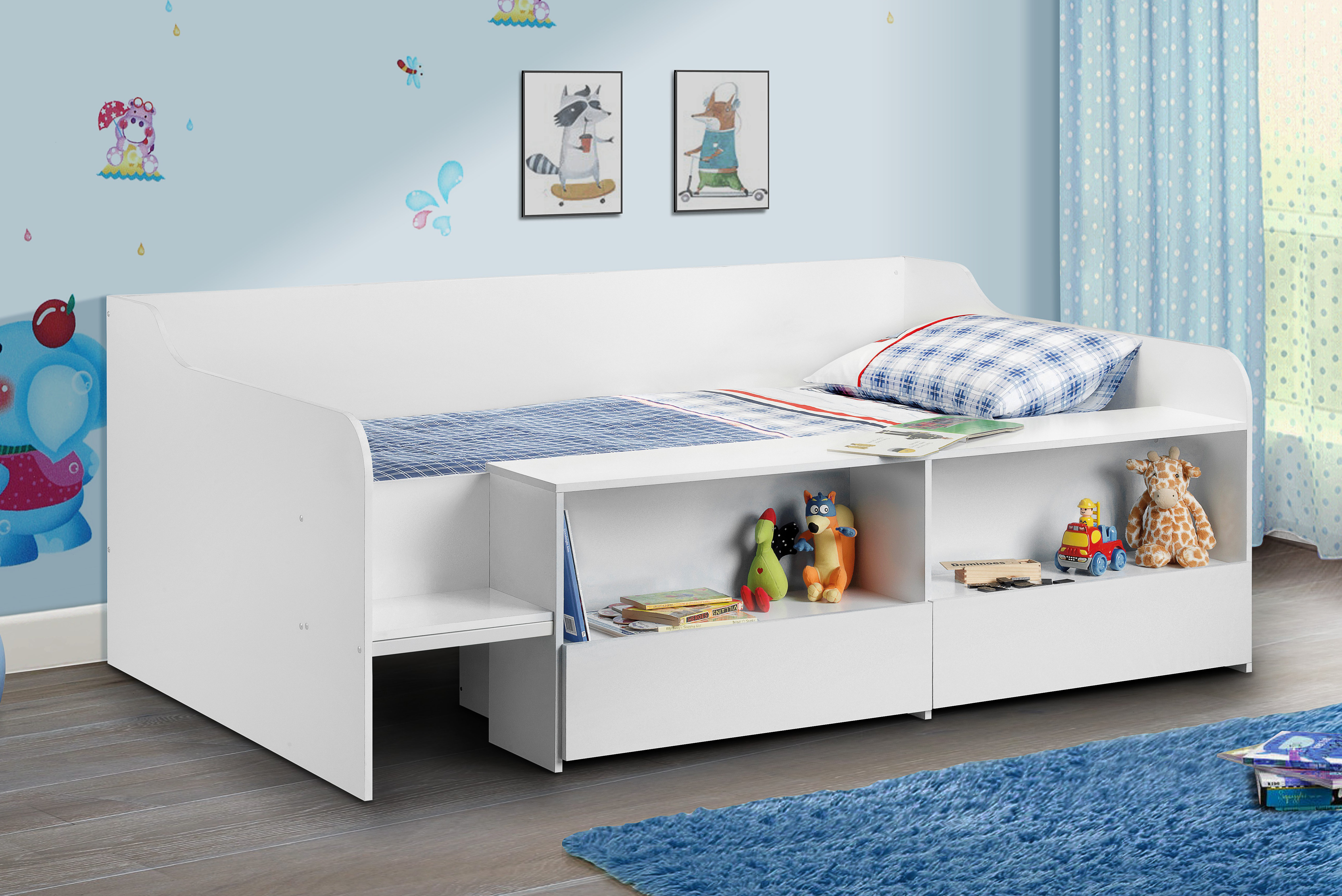 Harriet Bee Gilda Single Cabin Bed With Drawers Reviews