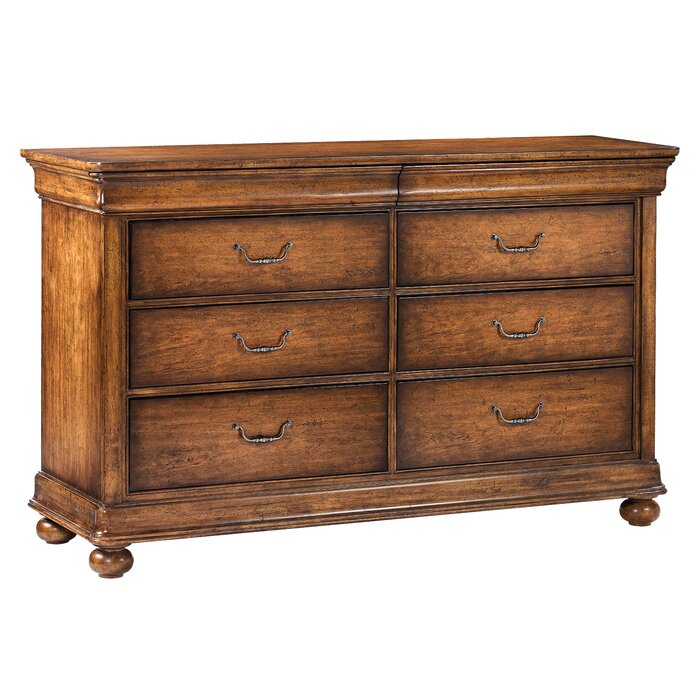 Stanley Furniture Louis Philippe 8 Drawer Double Dresser Wayfair