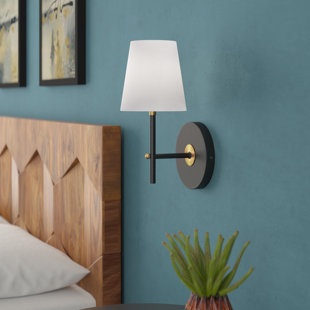 Best Solomon 1-Light LED Armed Sconce By Langley Street Wall Lights Solomon 1-Light LED Armed Sconce By Langley Street Wall Lights