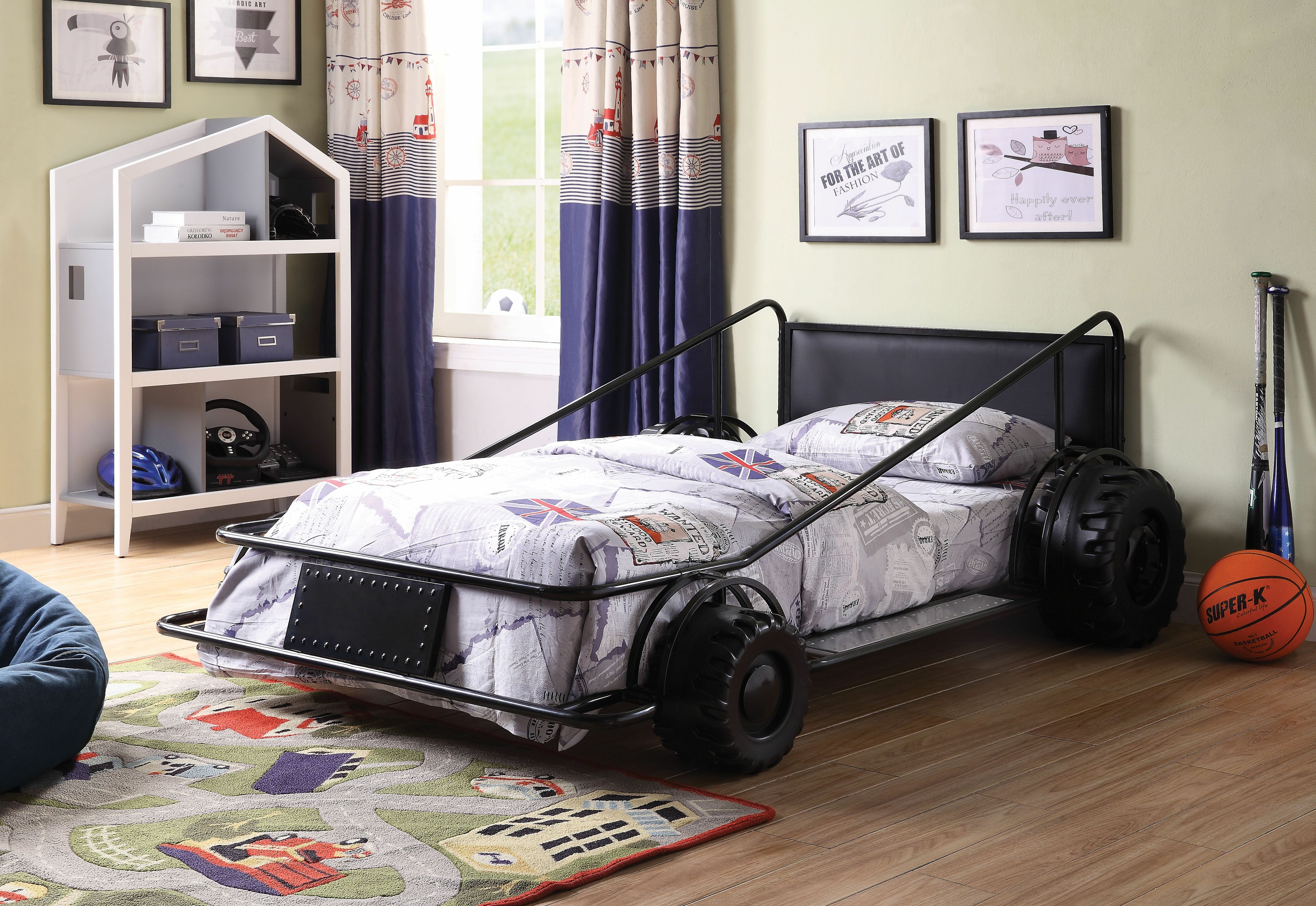 twin car bed frame