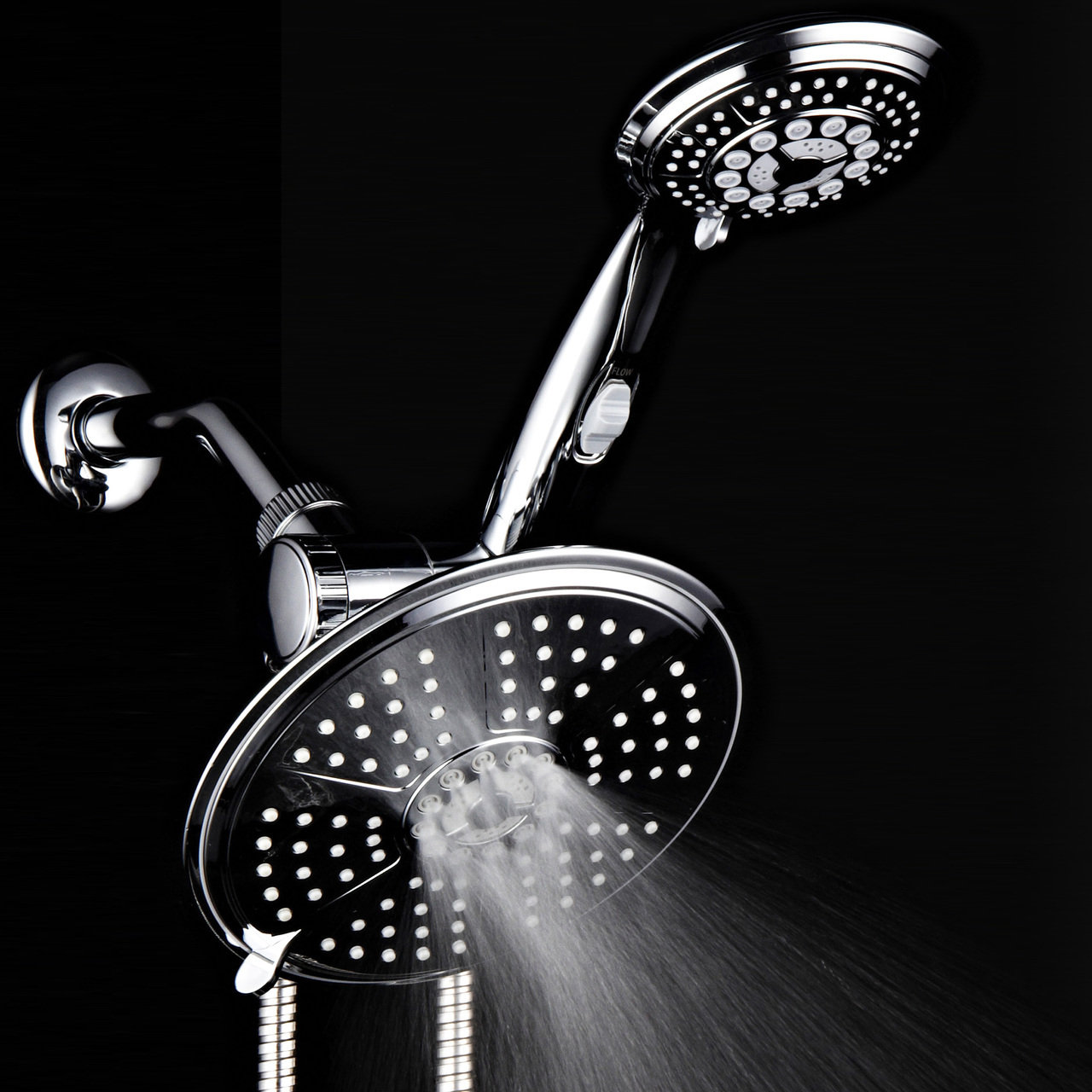 DreamSpa UltraLuxury 3Way Rainfall Shower Head & Reviews Wayfair