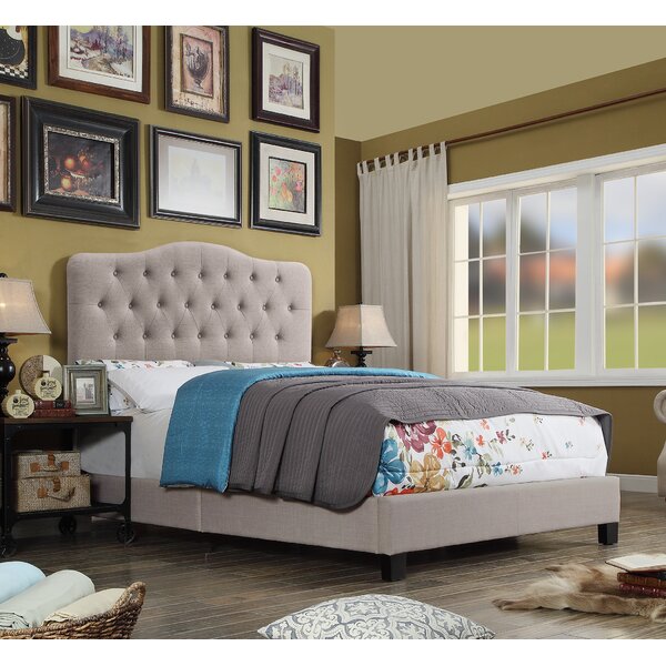 Charlton Home® Harriman Upholstered Standard Bed & Reviews 