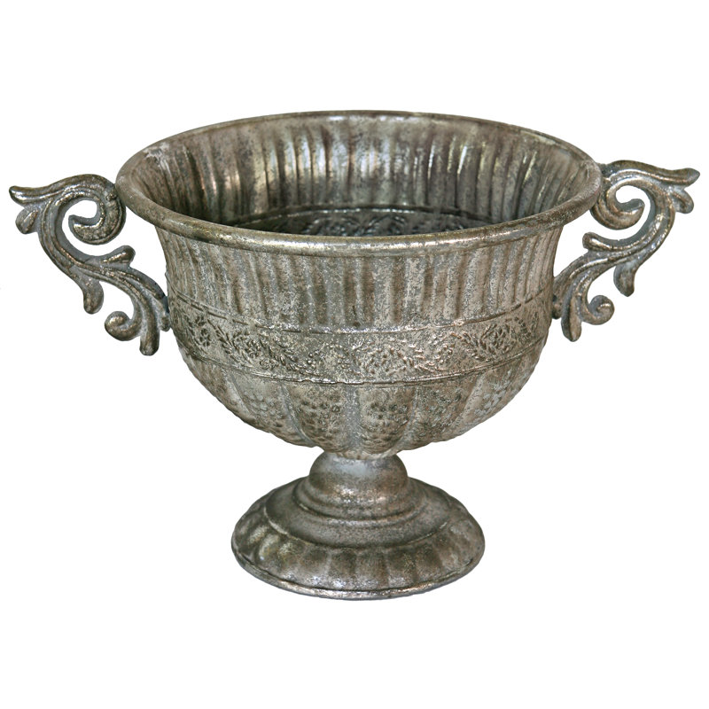 Ophelia & Co. Camden Metal Pedestal Decorative Bowl | Wayfair