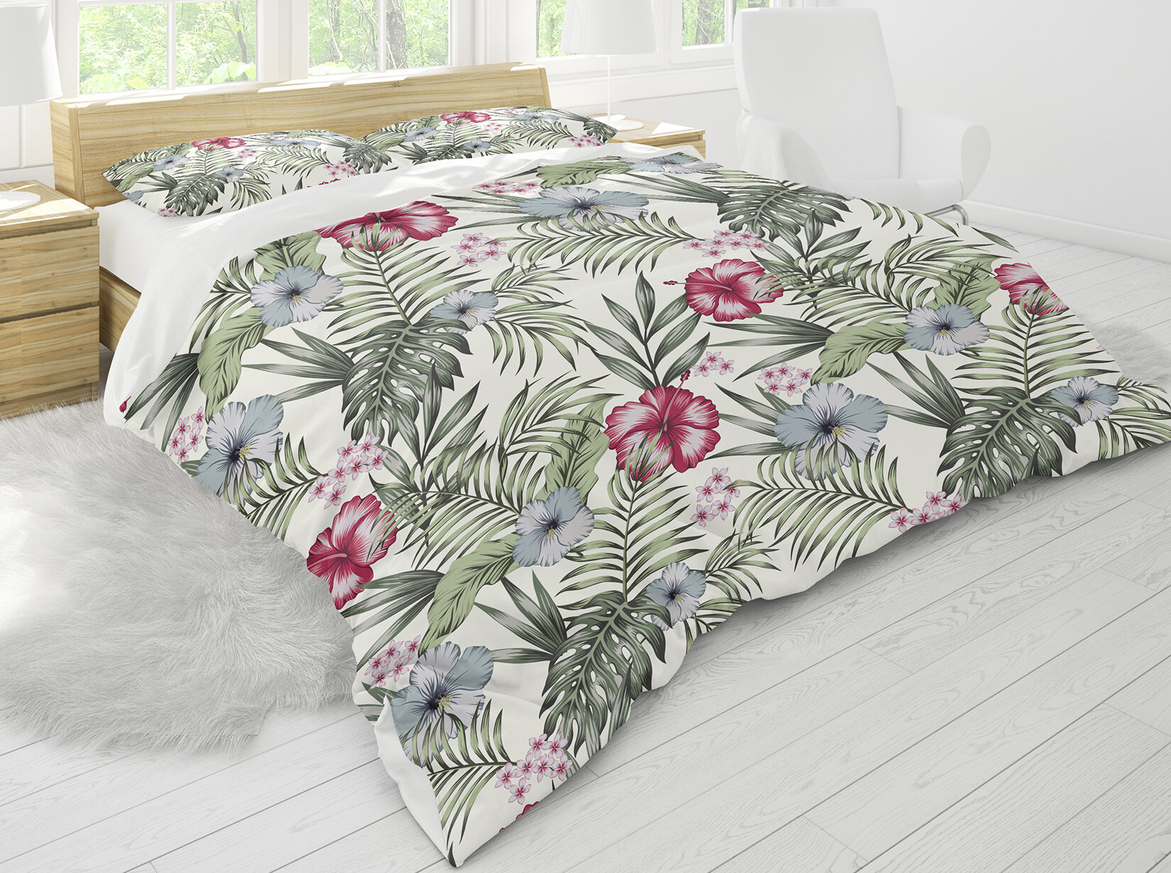 Bayou Breeze Donna Tropical Jungle Comforter Set Wayfair