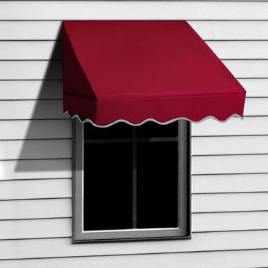 Door Canopy Awning Shelter Front Back Porch Outdoor Shade Cover 4FT x 2.6FT Feet 