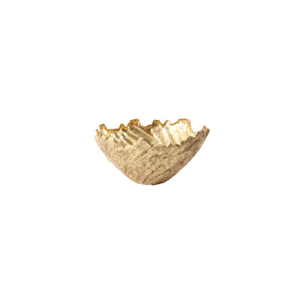 Gold Leaf Bowl Wayfair