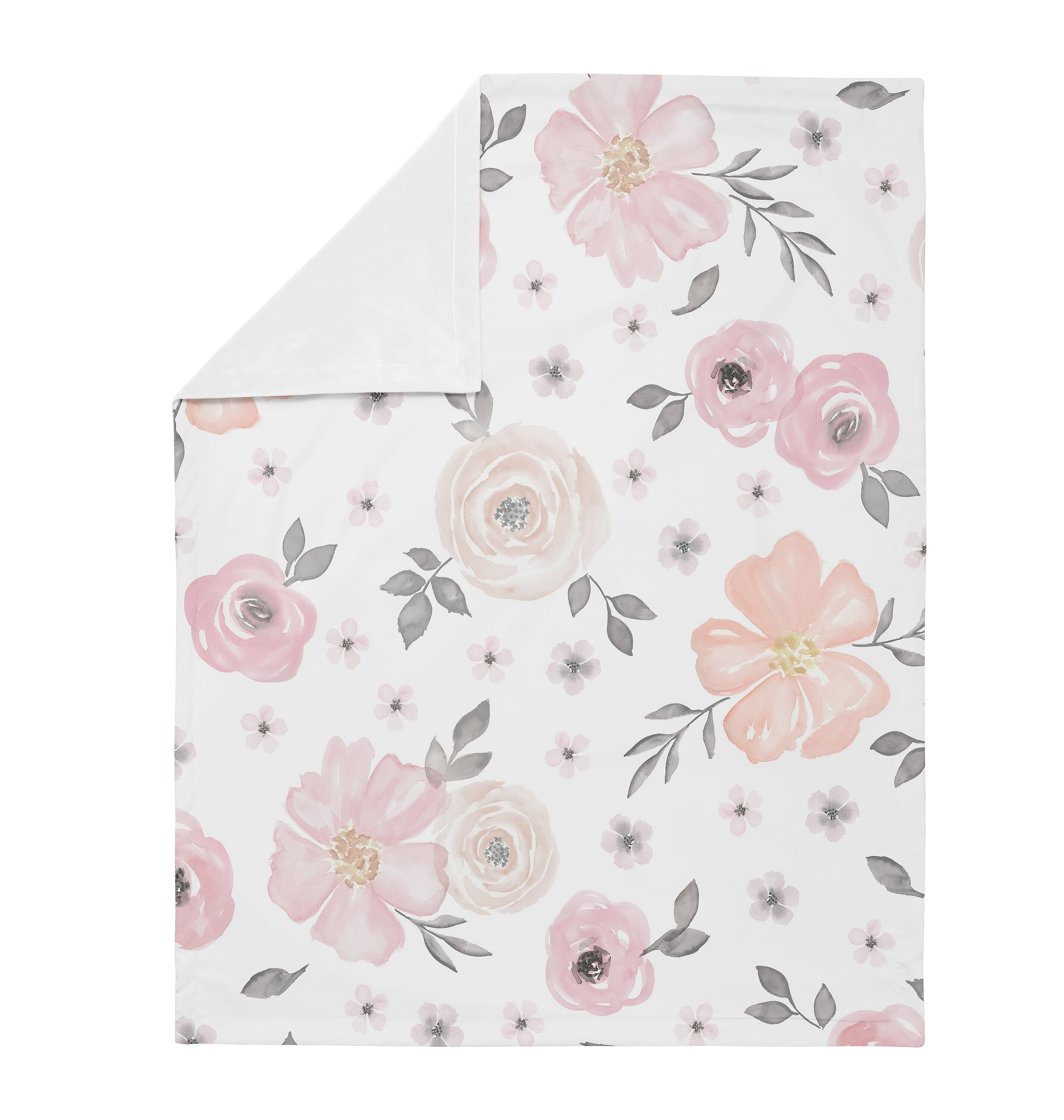 Sweet Jojo Designs Couverture Pour Bebe De Securite Floral Aquarelle Et Commentaires Wayfair Ca