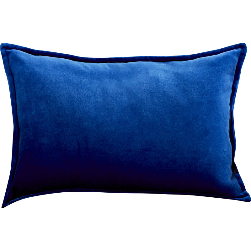 blue lumbar pillow covers