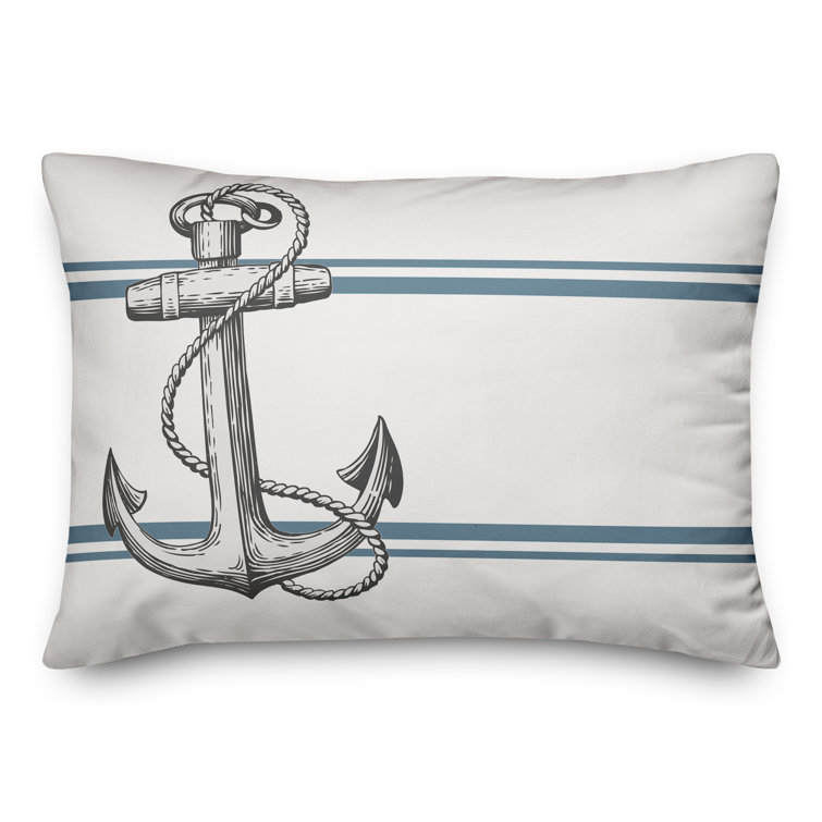 anchor outdoor pillow