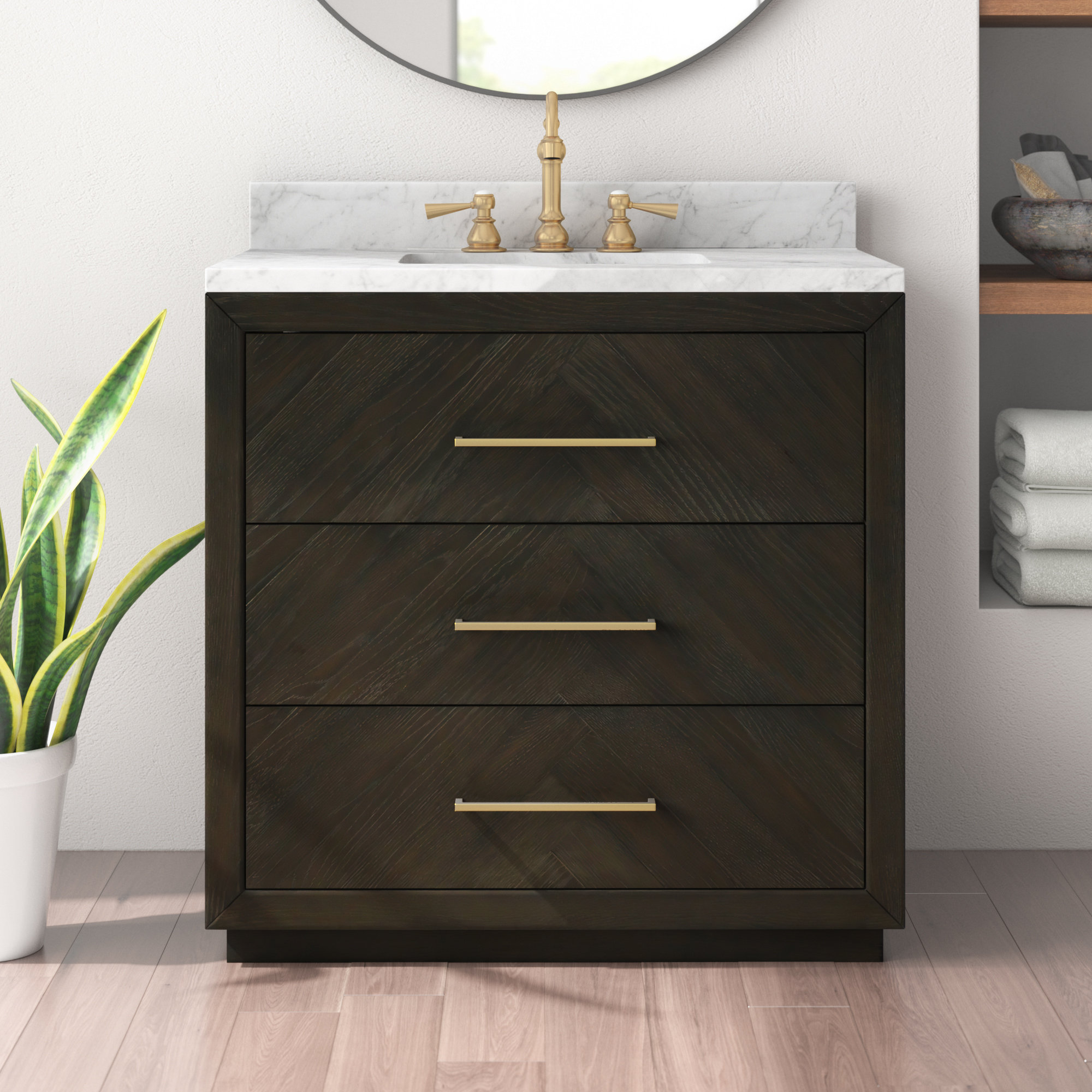 36 Inch Bathroom Vanities