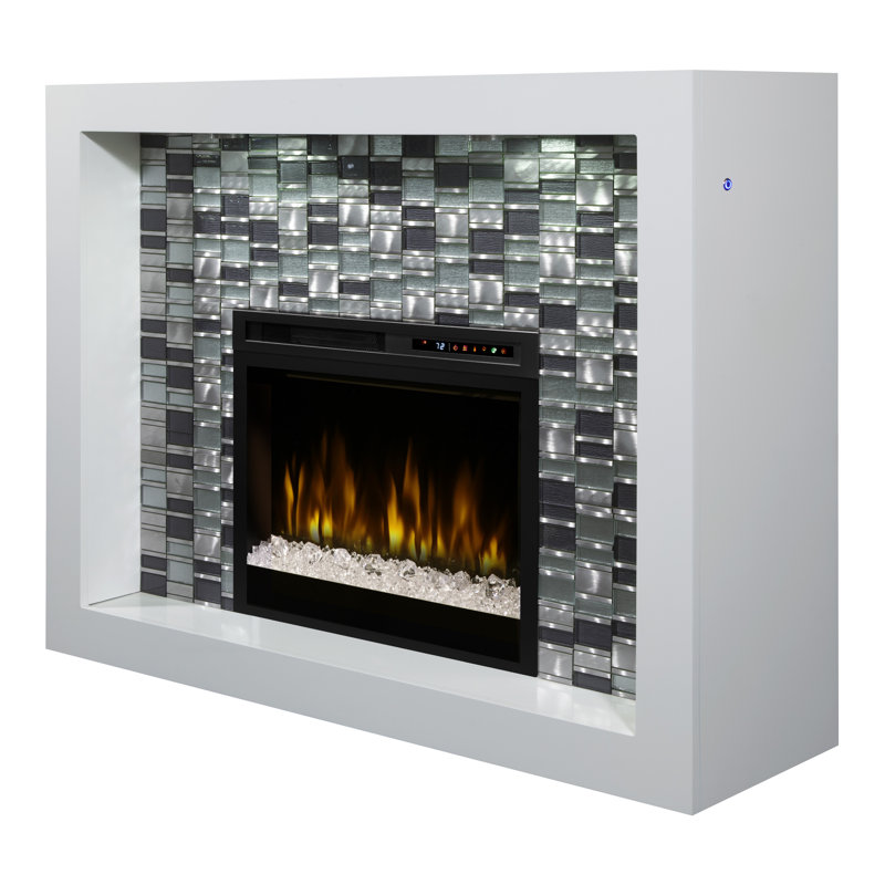 Dimplex Crystal Recessed Electric Fireplace Wayfair