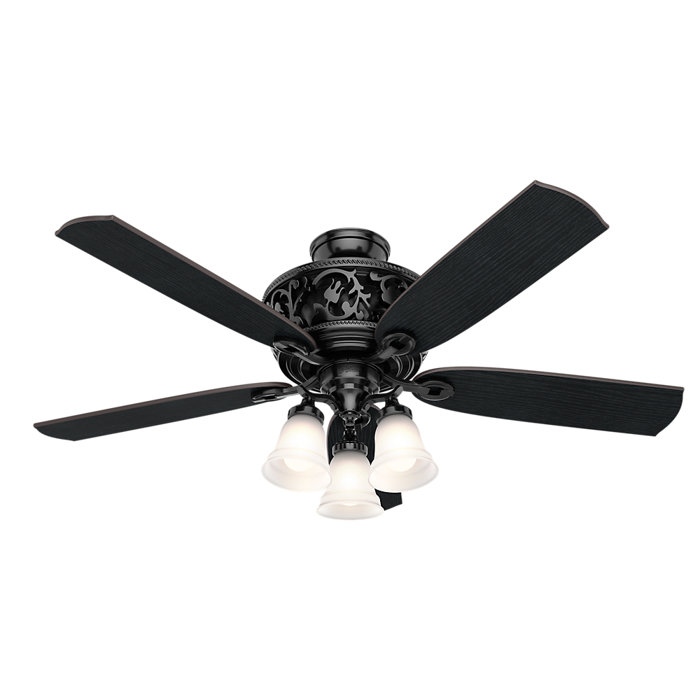 Hunter Fan 54 Promenade 5 Blade Ceiling Fan With Remote Control