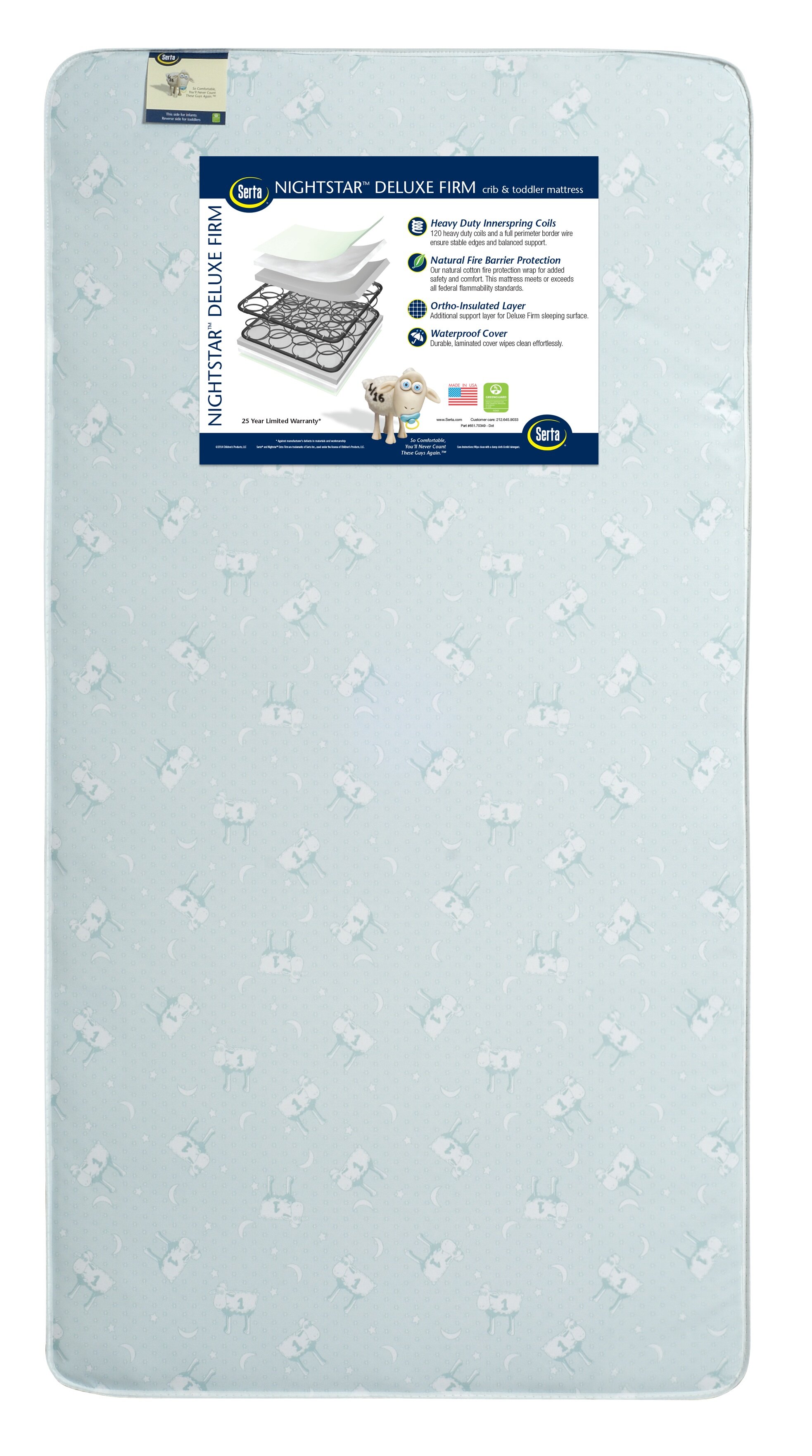 Serta Nightstar Rectangular Mattress Reviews Wayfair