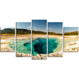 Yellow Stone Wall Art Wayfair