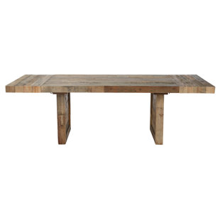 10 Ft Dining Table Wayfair Abbey Extendable Solid Wood Dining Table
