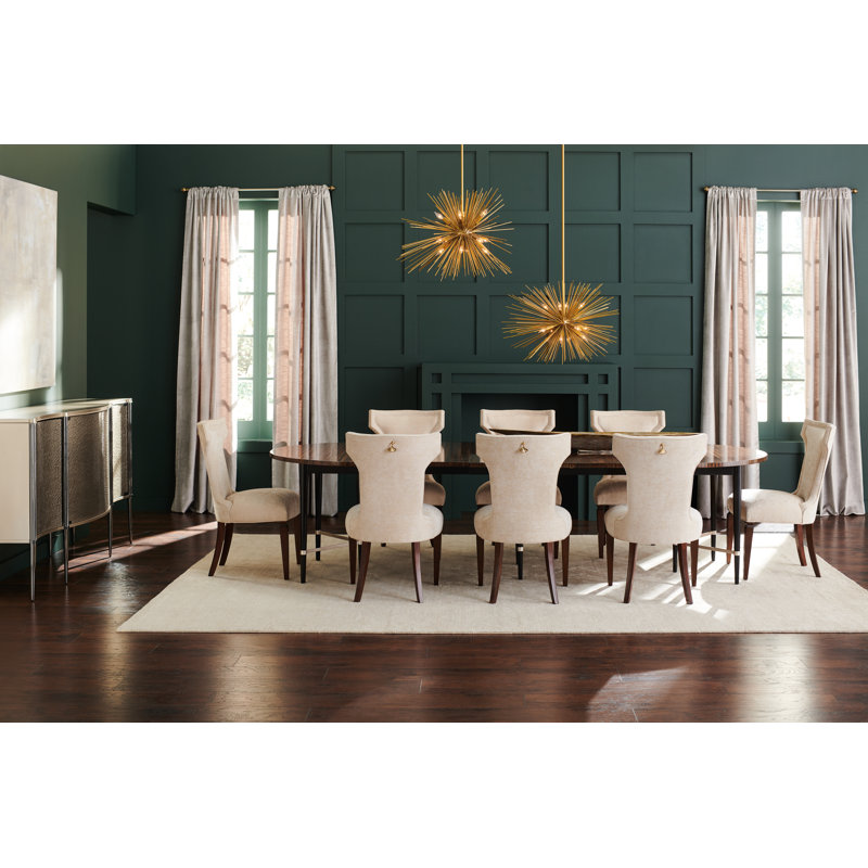 Caracole Classics Long And Short Of It Extendable Dining Table