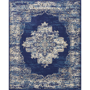 Navy Blue And Grey Area Rug Wayfair Susan Navy Blue Area Rug