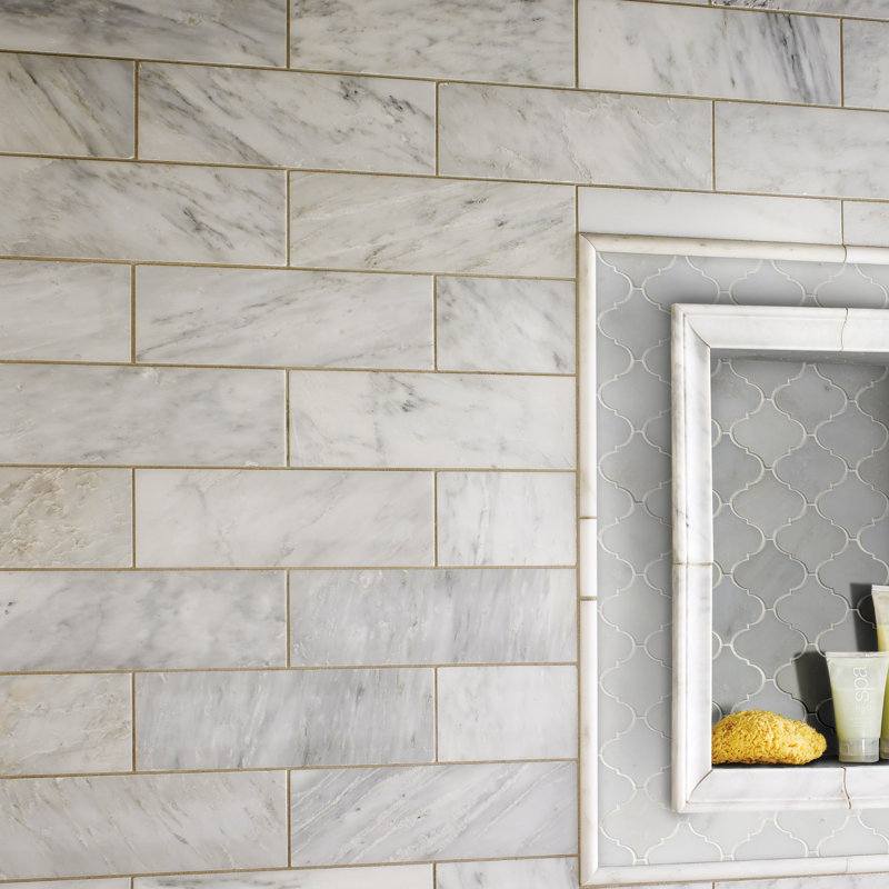 4 X 12 Marble Subway Tile