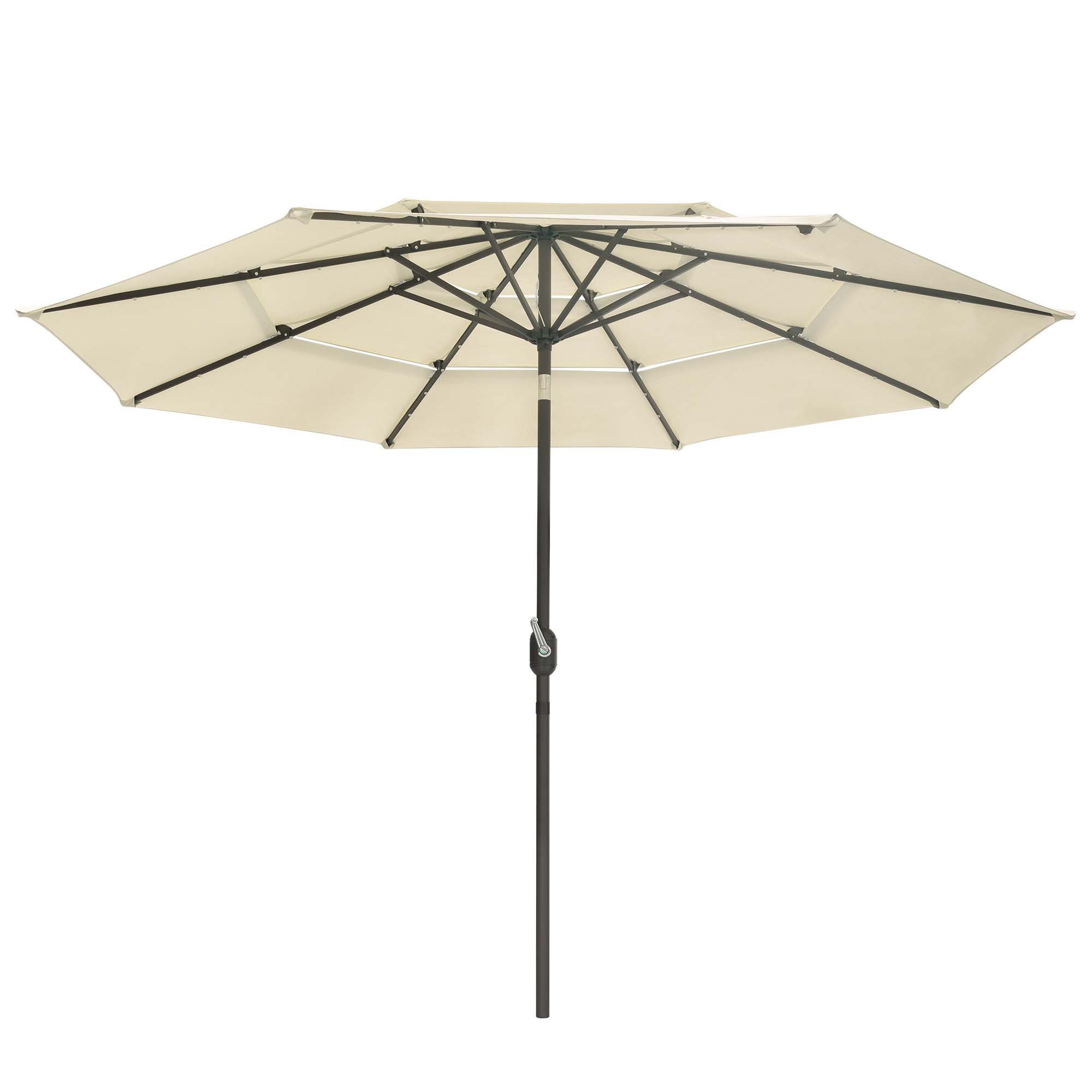 solar lighted sunbrella umbrella