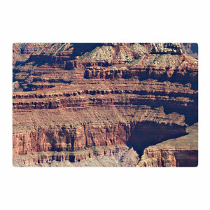 Sylvia Coomes Grand Canyon Landscape 1 Brown/Tan Area Rug