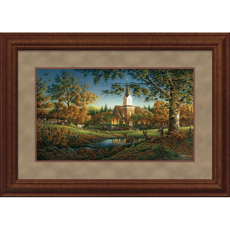 Wildwings Sunday Morning By Terry Redlin Framed Painting Print