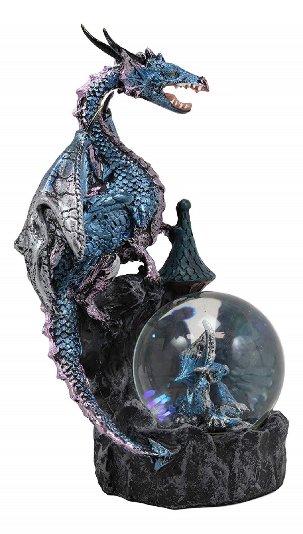 castle rock collection patio furniture on Ebern Designs Horence Midnight Dragon Protecting Castle On Cliff Rocks Wayfair