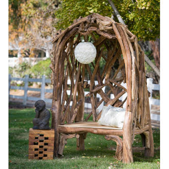 Bloomsbury Market Genoa Teak Garden Bench Wayfair