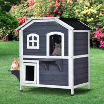large insulated cat house