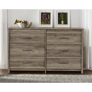 Pewter Dresser Wayfair Donovan 6 Drawer Dresser