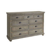 Grey wash wood dresser clearance