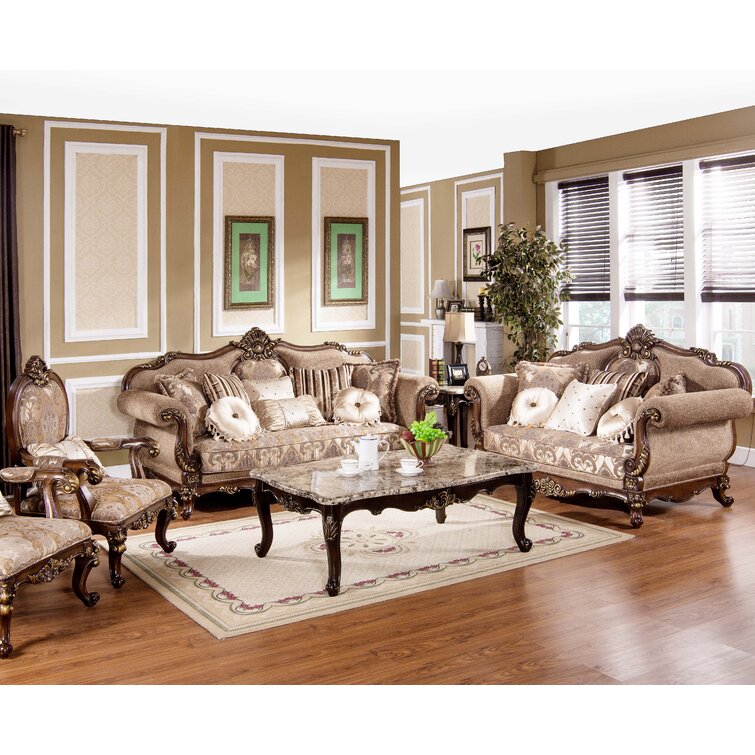 Astoria Grand Encinas 3 Piece Living Room Set & Reviews | Wayfair