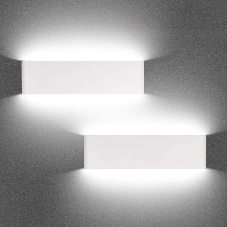 flush fitting wall lights