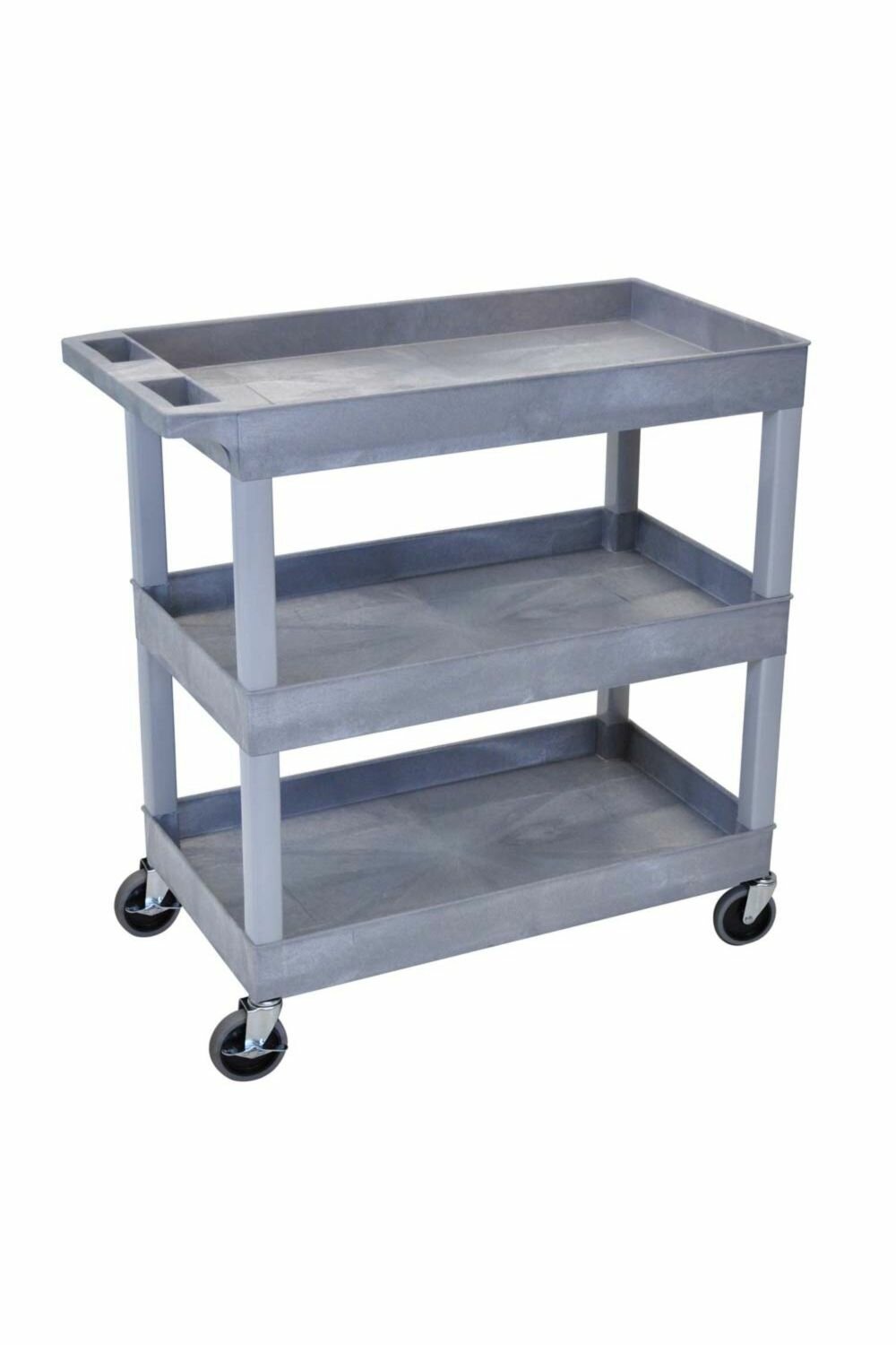 Offex 3 Shelves Utility Cart Wayfair