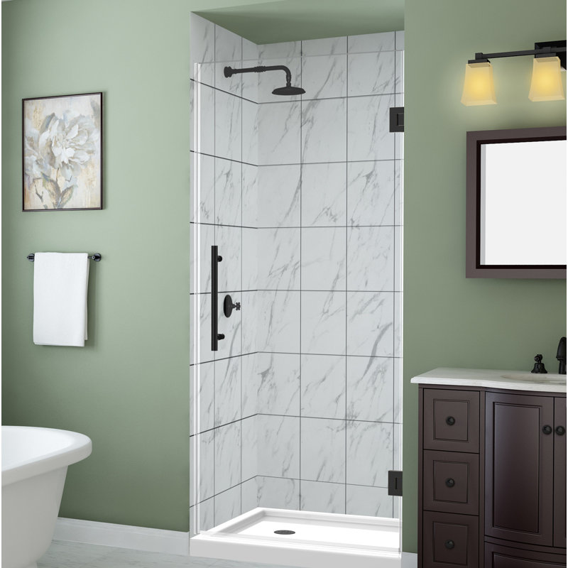 SDR960F-ORB-6123-10 Belmore GS 61" x 72" Hinged Frameless Shower Door