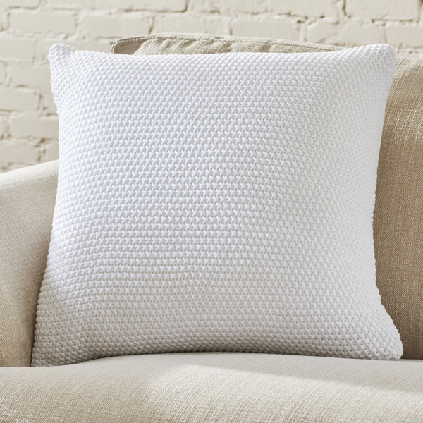 Birch Lane Heritage Hammond Cotton Knit 20 Pillow Cover