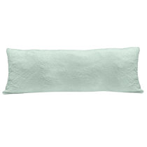 mint green fluffy pillows