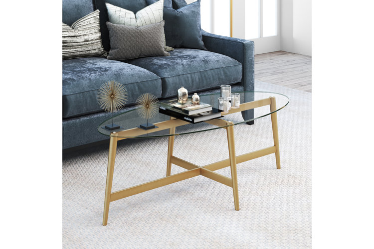 Top 5 Glass Brass Coffee Tables in 2022 | Wayfair