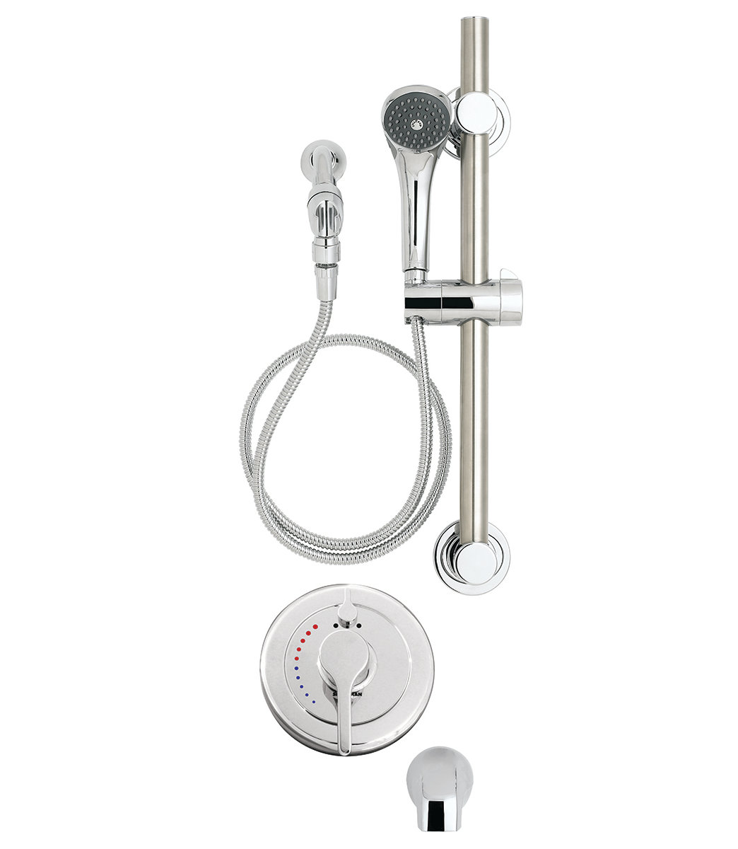 Speakman Sentinel Mark Ii Thermostatic And Pressure Balanced Tub And Shower Faucet Wayfair