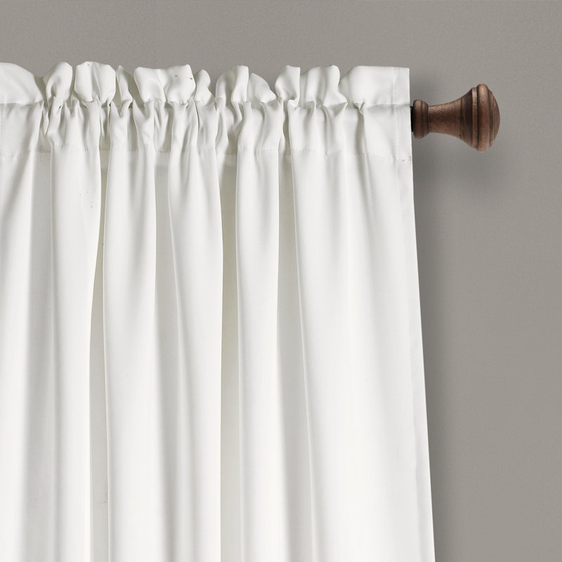 Three Posts Hilliard Nature Floral Room Darkening Thermal Rod