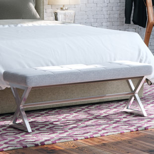 Go to store & view more images Willa Arlo Interiors Dixon Metal Bench