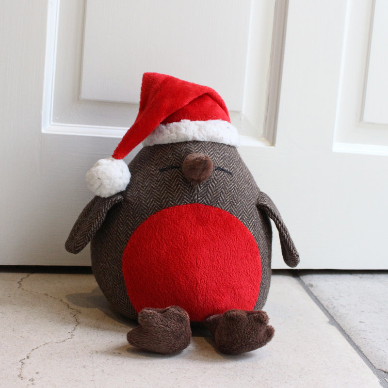 The Seasonal Aisle Christmas Robin Fabric Door Stop Reviews