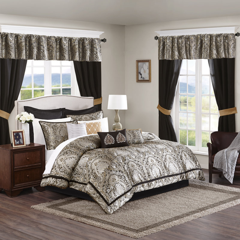 Astoria Grand Polley 24 Piece Comforter Set Reviews Wayfair
