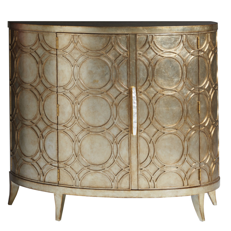Lexington Carlyle 2 Door Half Circle Accent Cabinet Wayfair