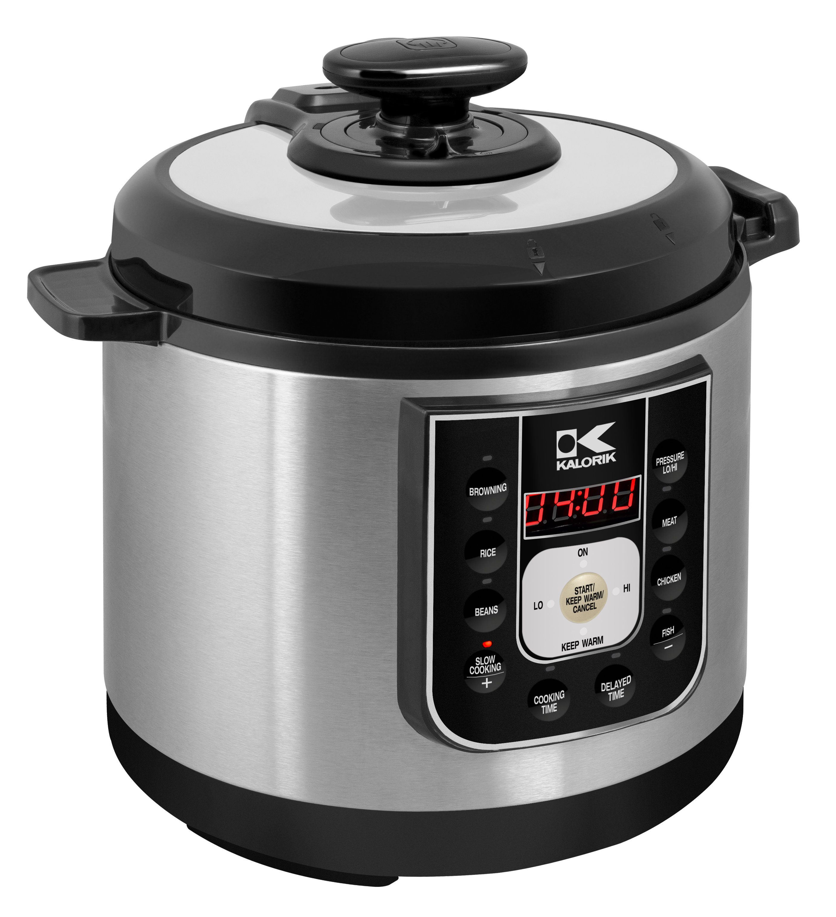 Kalorik 6 25 Quart Stainless Steel Perfect Sear Pressure Cooker Reviews Wayfair